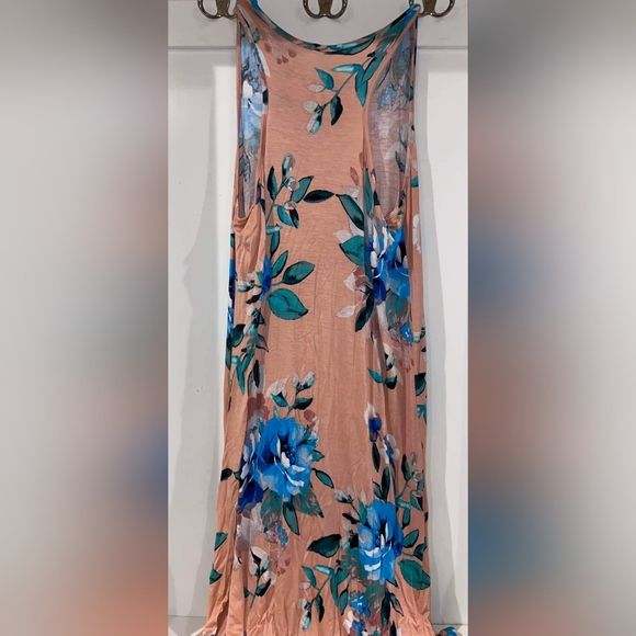 Sweet olive maxi dress size L - Picture 3 of 3